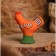 Souvenir "Kurochka", 3.5 × 4 × 7 cm, Kargopol toy