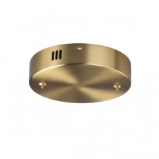 The base of the ceiling lumion. Echo, 180x180 mm, brass color