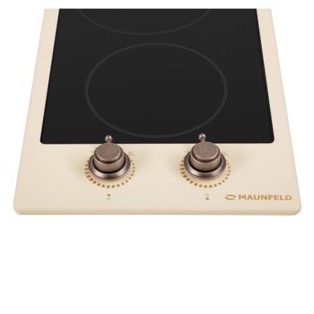 Hlect surface Maunfeld EEHE.32VCBGB.R, Electric, 2 burners, beige-4