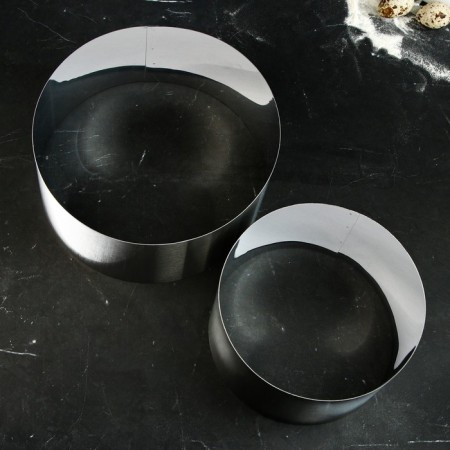 A set of baking forms and calculation "Circle", D-20, H-12 cm, 2 pcs-2