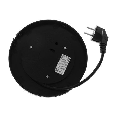 Electric kettle Goodhelper KPG-1801, plastic, glass flask, 1.8 l, 1500 watts, gray-black 1067812-5