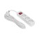 Extension cord Standard 3 nests, 5m, 3x1.0mm², s/h, with a switch, white rexant