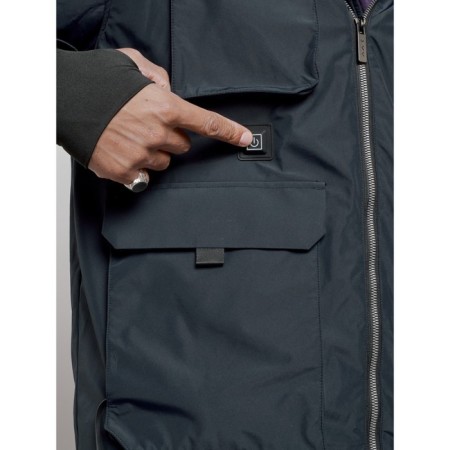 Luy jacket transformer male winter, size 50, dark blue color-13