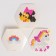 Aquamosaic with scenery, Minnie Mouse and Unicorn