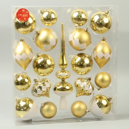 A set of jewelry plastic 19 pcs "Ice" white-gold-1