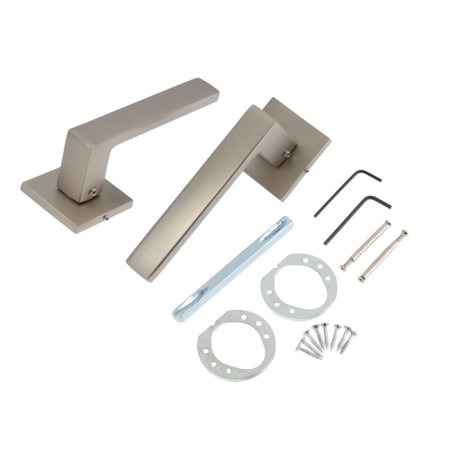 Separate handle Lockland 003 MSN, color matte sat. nickel-3