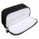School pencil case on a zipper 3-section, black