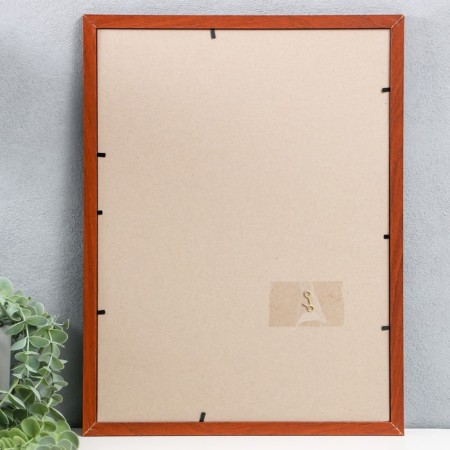 Photo frame wood 30x40 cm pine, No. 1 Red tree, 17 mm (plastic screen)-2