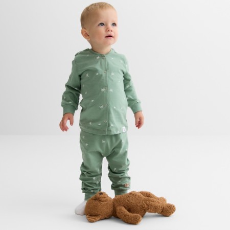 Pants children's minku, olive color, height 80-86 cm-2