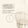 Hammock maclay, wicker, 60x80 cm, beige color