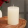 Candle-cylinder aromatic "jasmine", 7x10 cm