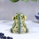 Souvenir "toad", medium, 6 cm, color, gzhel