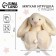 Soft toy with a blanket "Bunny", white color