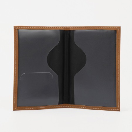 Passport cover, brown color-3