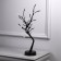LED bush "Flowers" 45 cm, 24 LED, constant glow, AAX3 batteries (not complete), USB, glow warm white