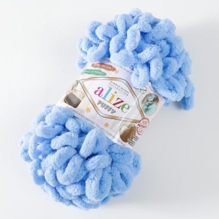 Yarn "Puffy" 100 % micropoliester 9m/100g (342)-1