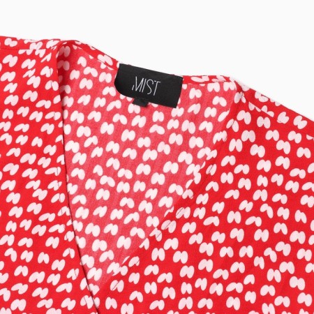 Women's dress Mist Flower, Red, R.48-8