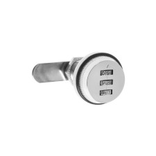 Codle Castle Tundra, for a mailbox, chromium color, length of the threaded part 30 mm