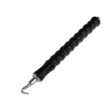 The hook for knitting the reinforcement tundra, automatic, rubberized handle, 310 mm-4