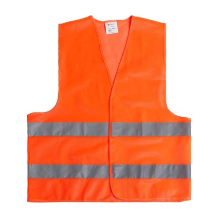 The vest is a signal, reflective, orange, 2 class, size XL, 68 × 55 cm 60g/m2-2