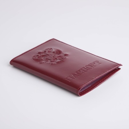 Cover for passport, lilac color-3