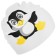 Baby hat for navigation “Penguin”, silicone, girth 46-52 cm