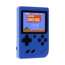 Game console 400 in 1, AV cable, 8 bits, blue
