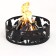 The collapsible “taiga” ring for a fire, 60 x 20 cm, metal thickness 1.5 mm