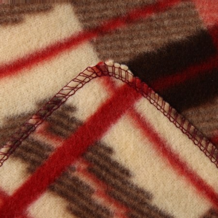 Ireland blad 100x150cm, brown, fleece 150g/m, PE100%-2