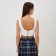 Top female denim Mist: Denim R.42, White