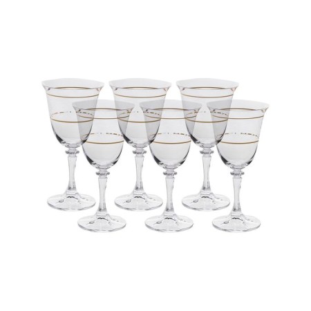 A set of glasses for red wine Branta, the Panto, 2 Gold Layers, 290 ml X 6 pcs.-1