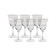 A set of glasses for red wine Branta, the Panto, 2 Gold Layers, 290 ml X 6 pcs.