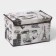 Stellyer box for storage with a lid "Country", 38 × 25 × 25 cm, design mix