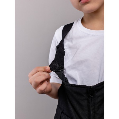 Semi -combinezone children, height 98 cm, black color-8