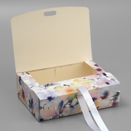 Gift folding box, packaging, “Gift for you”, 16.5 x 12.5 x 5 cm-2