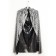 New Year! Carnival set "Silver snake": cloak length 80 cm, mask