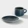 Coffee steam porcelain BLU REATTIVO, cup 80 ml, saucer d = 6 cm