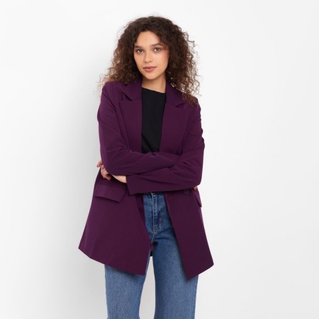 Women's jacket Minaku: classic purple color, rr 42-6