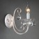 Sconces ALDA 1x60W E14 white, gold