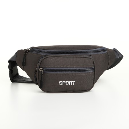 Board belt on lightning, 2 external pockets, color gray color-2