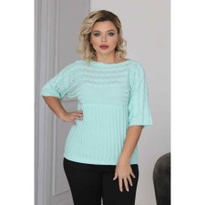 Female jumper, size 52, mint color