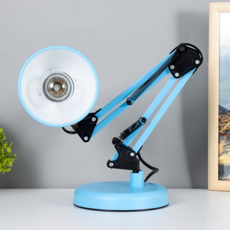 Table lamp "Unicum" E27 15W Blue 14.5x15x57 cm Risalux-3