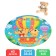 Set of puzzle with a toy "Funny Bear"