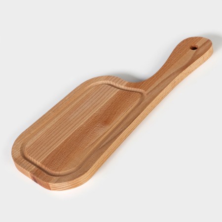 Greeter board for feeding and serving "ax", 40 × 15 × 1.6 cm, beech-3