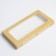 Chocolate box, confectionery packaging, “Hand Made”, with a window, 17.3 x 8.8 x 1.5 cm