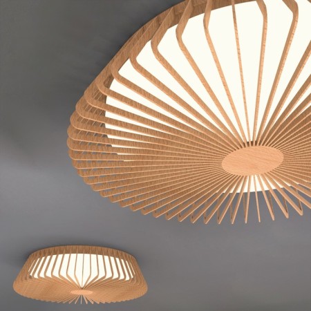Ceiling light mantra himalaya, LED, 3500LM, 2700-5000K, 127 mm, color wood-3