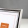 Photo frame plastic 10x15 cm 177 silver