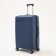 Big suitcase 28 ", lightning department, code castle, 4 wheels, blue color