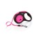 Roulette Flexi Neon New S (up to 15 kg) tape 5 m, pink