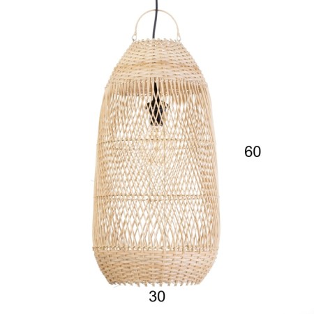 Lamp ceiling from the rattan "Buan" 1x120W, E27, 30x30x60 cm-3